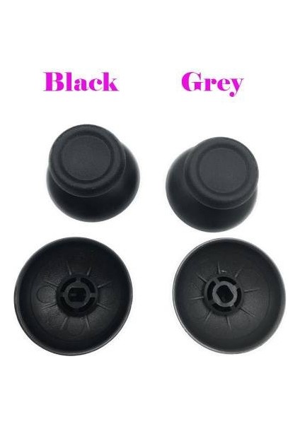 2 Çift Playstatıon 4 Ps4 Analog Topuz V2 Gri - Kol Tamiri Yedek Parça 4 Adet Topuz fiyatları