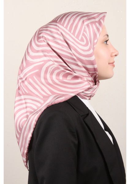 Twil Ipek Eşarp 4010-84 Gül Kurusu