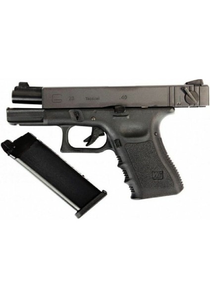 We GLOCK23 Gen3 Gbb Full Metal G23 Airsoft Tabanca - Siyah fırsatları