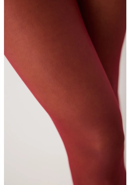 Şarap Rengi Fit Külotlu Çorap fiyatları