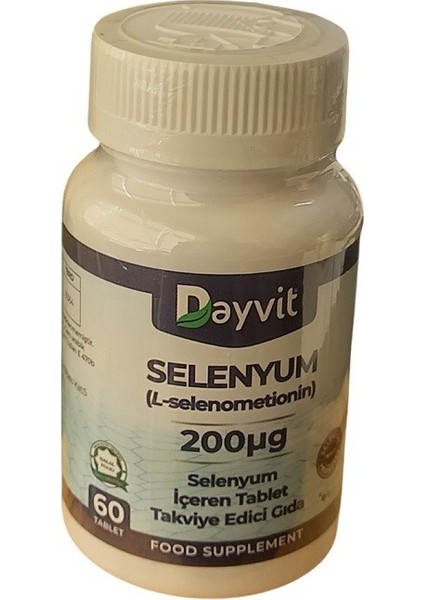 Selenyum 200MCG 60 Tablet