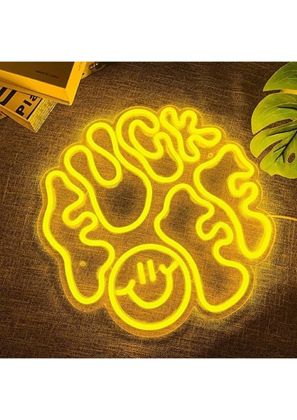 Neon LED Dekoratif Aydınlatma -45X45CM- fiyatları