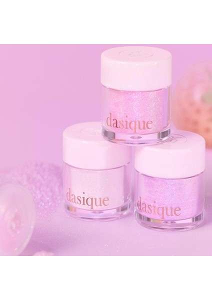 Dasıque Starlit Glitter Powder Set 3 Parça Smoothie Berry Edition K-Beauty