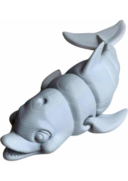 3D Hareketli Gülen Yunus Figürlü Oyuncak - Beyaz modelleri