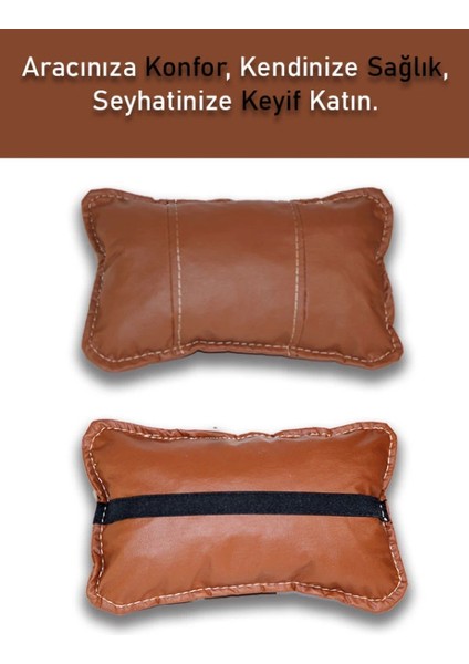 Lincoln Oto Modelleri Için Koltuk Boyun Yastığıtaba Renk 2 Adet
