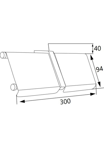 Prado Tuvalet Kağıtlık İkili Kapaklı Krom fiyatları