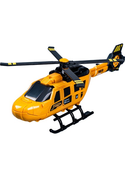 Çok Fonksiyonlu Çocuk Simülasyon Helikopter Atalet Pervaneli Uçak Modeli Eğitici Oyuncak (Yurt Dışından)