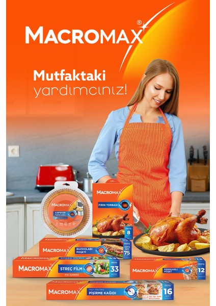 Fırın Torbası 8'li x 3 Adet