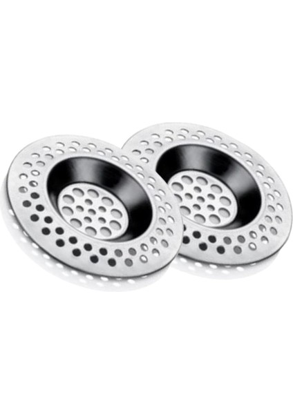 Çelik Mutfak Filtre Lavabo Süzgeci Küvet Tıkacı 2 Adet Evye EASYSO4030