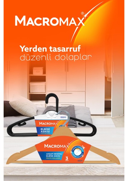 Kristal Elbise Askısı 5'li