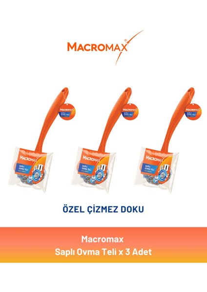 Saplı Ovma Teli x 3 Adet