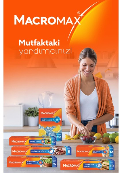 Buzdolabı Poşeti Küçük Boy 100'lü x 3 Adet