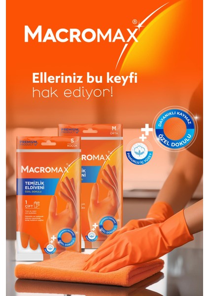 Standart Eldiven Orta Boy x 3 Adet