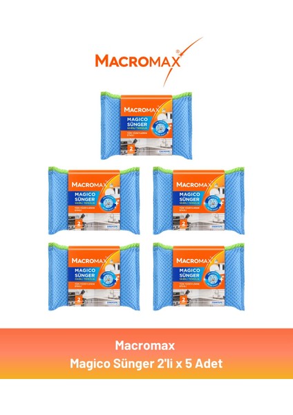 Magico Sünger 2'li x 5 Adet