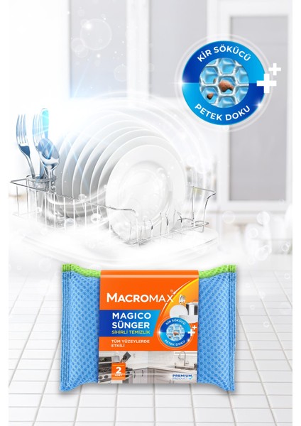 Magico Sünger 2'li x 5 Adet