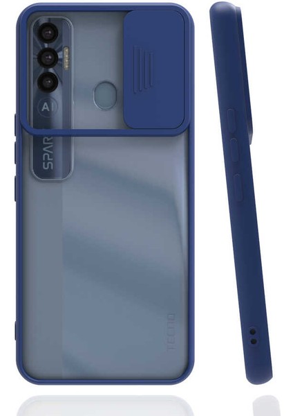 Tecno Spark 7 Pro Kılıf Lensi KAPAK-LACIVERT-8680436429914-TDOM69887