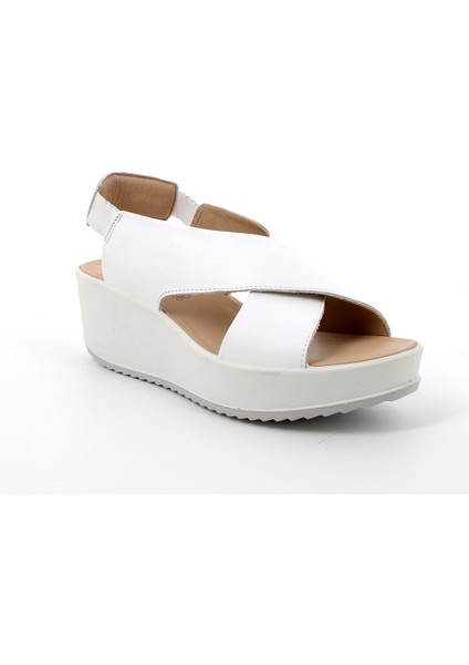 Kadın Sandalet 7665744 Igı&co Dcd 76657 Nappa Soft Bianco