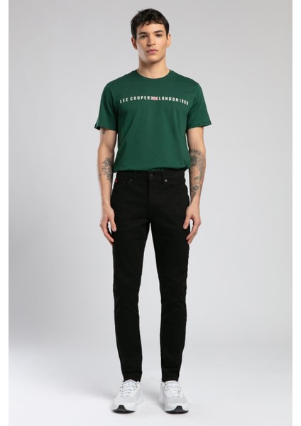 Jeff Erkek Jean Pantolon Siyah