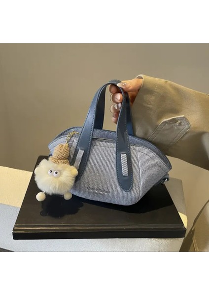 Kadın Canvas Tote El Omuz Çanta