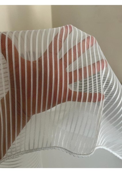 Modern Keten Tül 1x2 Pileli