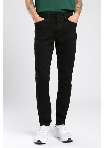 Jeff Erkek Jean Pantolon Siyah