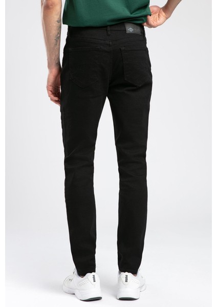 Jeff Erkek Jean Pantolon Siyah