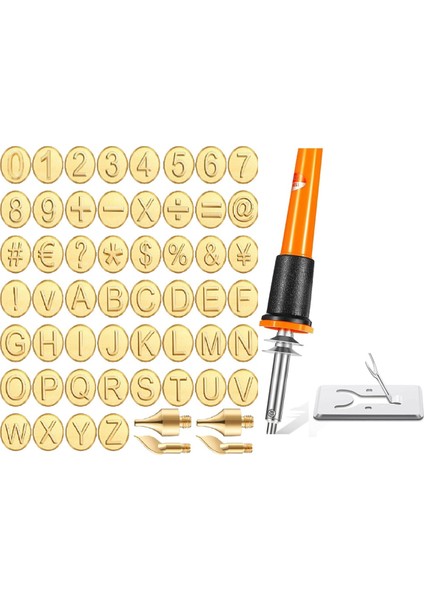 56 Parça Ahşap Yakma Ucu Harf Ahşap Yakma Ucu Seti Alfabe Rakam Sembol Ab Fişi Dahil (Yurt Dışından) fiyatları