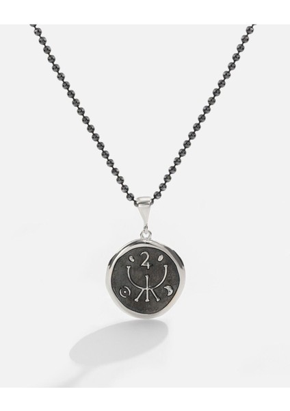 Gümüş Jüpiter Mührü Kolye