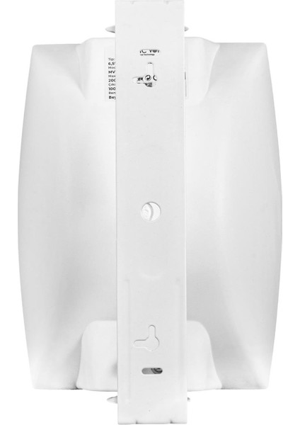 MV-20979 Iki Yollu 6.5'' 16.5 cm 8 Ohm 200W Beyaz Trafosuz Hoparlör