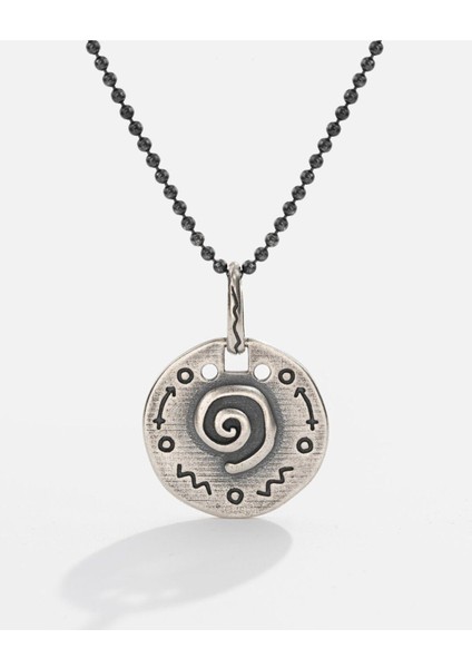 Gümüş Spiral Kolye