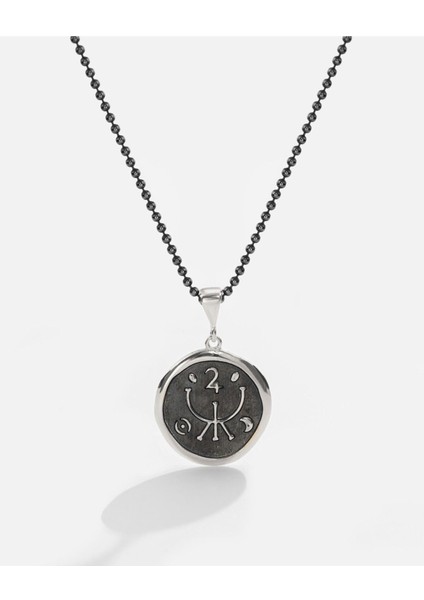 Gümüş Jüpiter Mührü Kolye