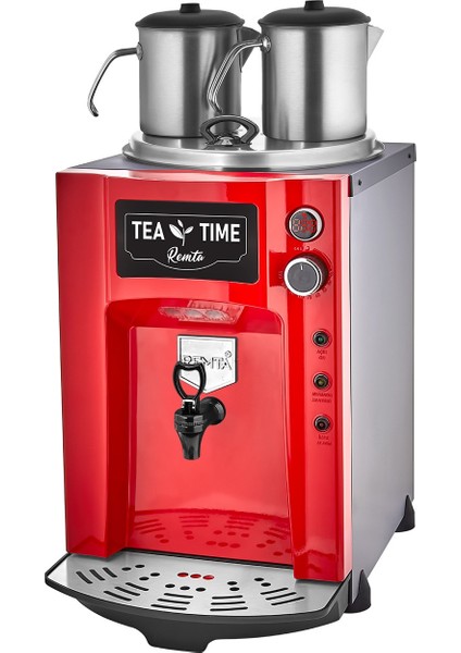 2 Demlikli 15 Lt Premium Jumbo Çay Makinesi fiyatları