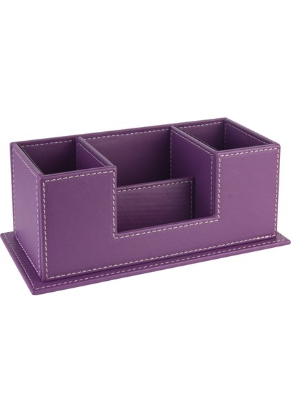 Masaüstü Deri Organizer Kalemlik 4 Gözlü Desktop Organizer Rainbow Vegan 10X12X25 Cm. fiyatları