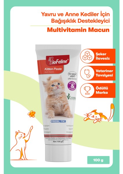 Kitten Paste 100 Gr. ( Yavru ve Anne Kedi Macunu )
