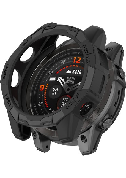 Garmin Epix Pro / Epix Pro Gen 2 51MM / Fenix ​​7x / 7x Pro Için Tpu Saat Kılıfı (Yurt Dışından)