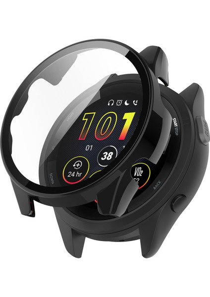 Garmin Forerunner 265 Için Pc + Temperli Film Izleme Kılıfı (Yurt Dışından)