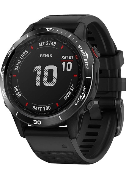 Garmin Fenix ​​6/6 Pro/ 6 Safir Için Ste Bez Yüzük (Yurt Dışından) fırsatları
