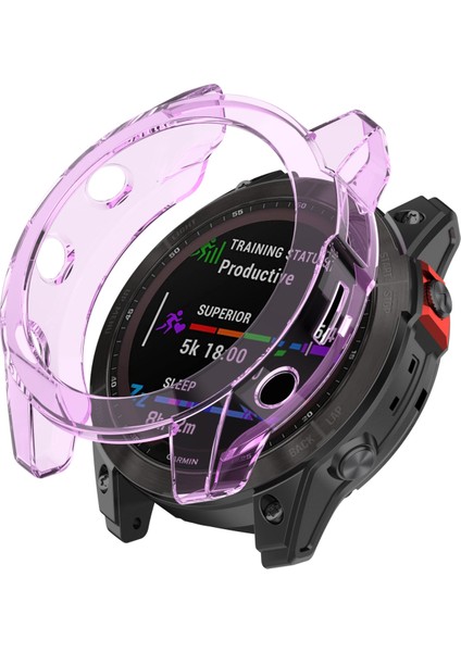 Garmin Fenix ​​7x Için Darbeye Dayanıklı Tpu Yumuşak Koruyucu Kılıf (Yurt Dışından)