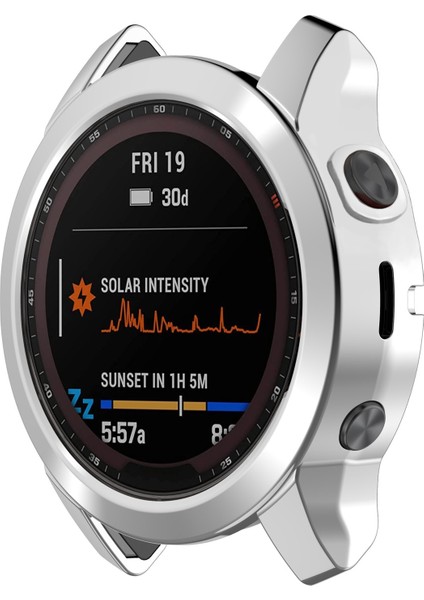 Garmin Fenix ​​7s Için Tpu Elektrokaplama Izle Kılıfı (Yurt Dışından)