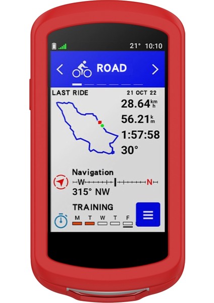 Garmin Edge 1040 Için Kronometre Silikon Kılıf (Yurt Dışından)