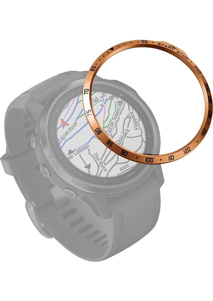 Garmin Fenix ​​6s/ 6s Pro/6s Safir Için Ste Bez Yüzük (Yurt Dışından)