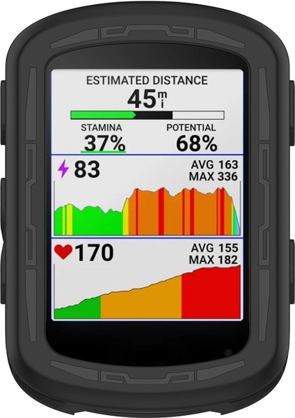 Garmin Edge 840 / Edge 540 Için Kronometre Silikon Kılıf (Yurt Dışından)