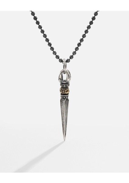 Gümüş Enerji Mızrağı Kolye