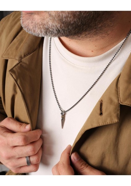 Gümüş Enerji Mızrağı Kolye fiyatları