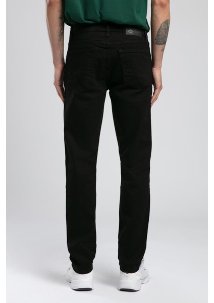 Jagger Erkek Jean Pantolon Siyah