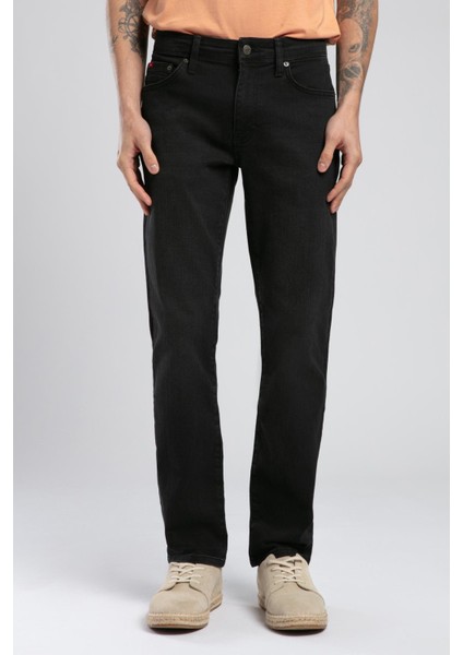 Jagger Erkek Jean Pantolon Siyah
