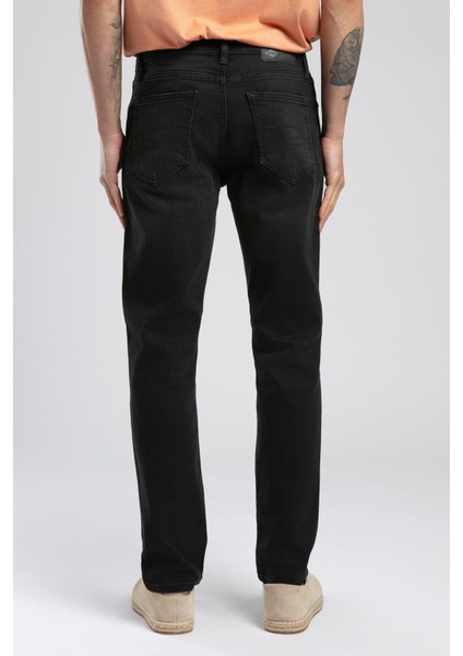 Jagger Erkek Jean Pantolon Siyah
