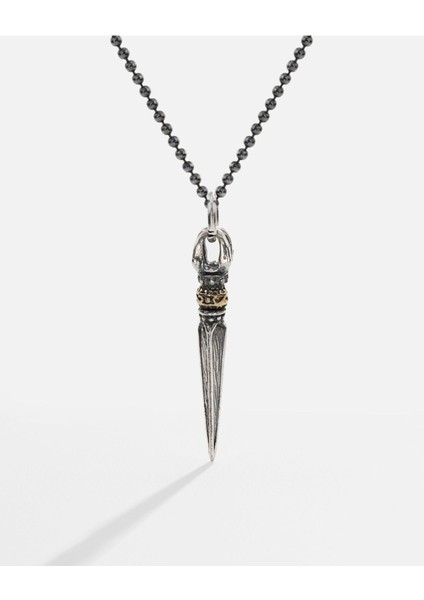 Gümüş Enerji Mızrağı Kolye