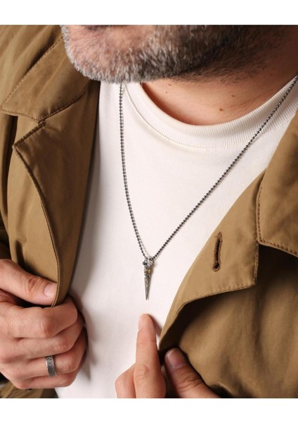 Gümüş Enerji Mızrağı Kolye fiyatları