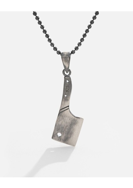 Gümüş Satır Kolye